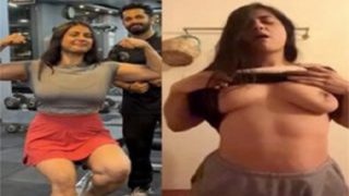 Desi Fitness Model Naked Exposing Viral Nude