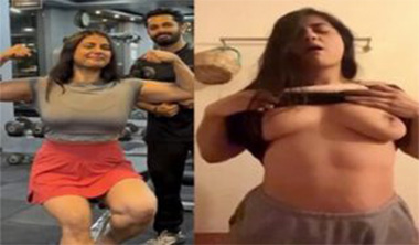 Desi Fitness Model Naked Exposing Viral Nude