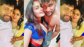 Indian Horny Wife Giving Blowjob To Her Husband