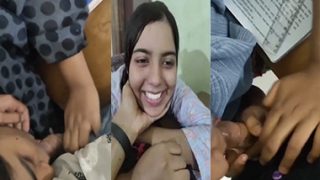 Desi Tution Teacher Gets Secretly – Blowjob By Student Scandals