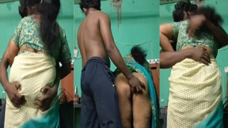 Telugu Maid Aunty Blowjob – Fuck With House Owner