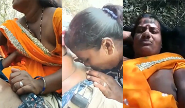 Telugu Village Aunty Affair Fucking Outdoor Mms