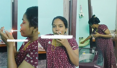 Telugu Wife Deep Blowjob – Doggy Style Fucking – DesiTeluguSex