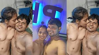 Telugu Mallu Married Couple – Romance Leaked Nude