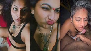 Telugu Mallu Wife Blowjob – Reverse Cowgirl Fucked