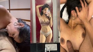 Slim Horny Telugu Baddie Blowjob Riding Sex
