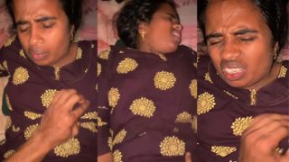 Telugu Innocent Mallu Aunty – Painful Sex Nude Viral