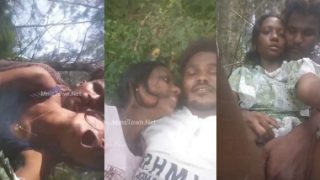 Desi Telugu Teen Couple – Outdoor Fucking Porn