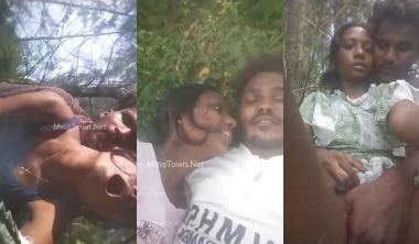Desi Telugu Teen Couple – Outdoor Fucking Porn